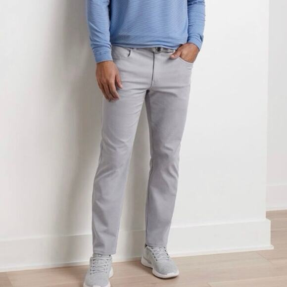 Peter Millar eb66 Performance Five-Pocket
Pant in gale gray size 40x32 - Picture 1 of 10